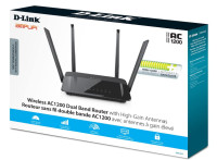 D-Link AC1200 High-Power Wi-Fi Router, Dual Band