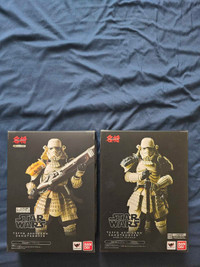 Bandai Star Wars samurai stormtroopers figures