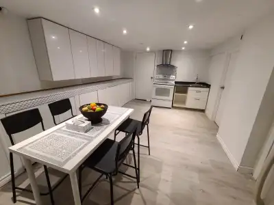 Private Room for Rent In a 2 Bedroom Basement 1 girl stays in the other room So, space will be share...