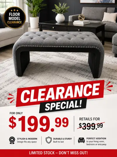 Ottoman bench, View more