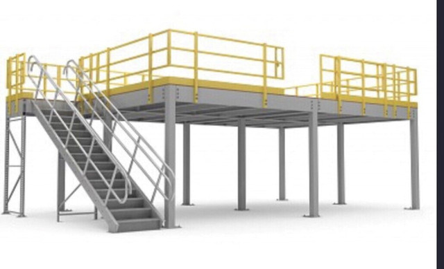 Mezzanine Platforms. Pallet Racking. Fencing. 416-565-1196 in Industrial Shelving & Racking in Peterborough