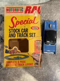Ideal slot car track motorific set 1965 
