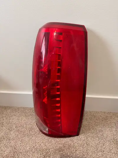 Right hand OEM GMC / Cadillac EXT Taillight Fits the last generation of EXT from 2007.5 to 2013 -A b...