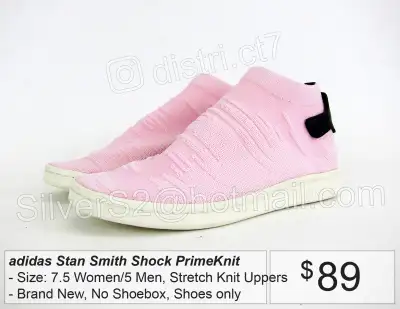 \\adidas W STAN SMITH Shock Primeknit 7.5W 5M WonderPinkGold///, View more