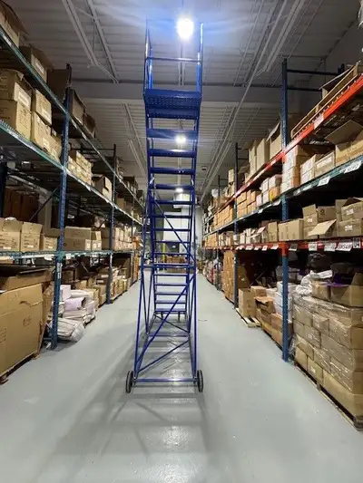 16 Step industrial ladder for sale, View more