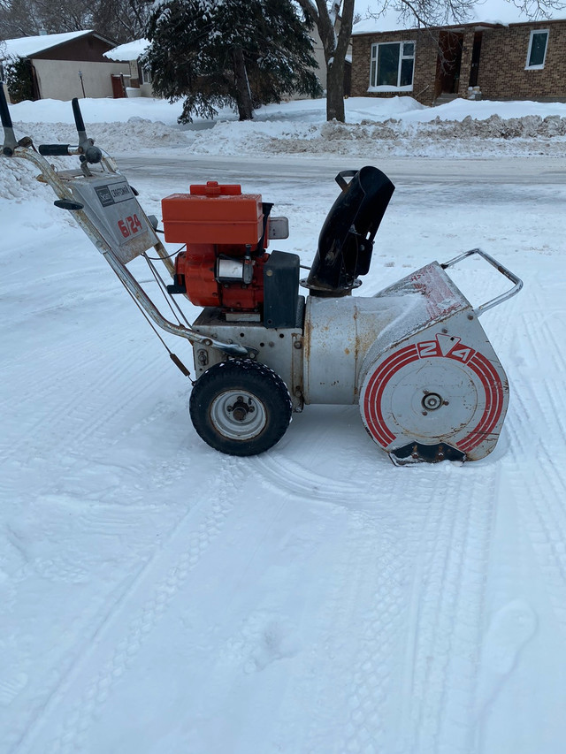 Sears Craftsman Snowblower 624 Electric Start Snow Blower | Snowblowers ...