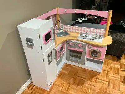 KidKraft wood gourmet kids Kitchen, View more