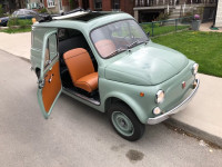 1969 FIAT 500  """ ONE OF A KIND '''' LESS THAN 100 MILES ON CAR