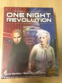 One Night Revolution kickstarter edition board game