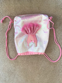 dance bag with tie strings