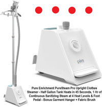 (NEW) Pure Enrichment PureSteam Pro Clothes Steamer 4 Heat Level