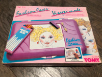 Vintage Tomy Fashion faces