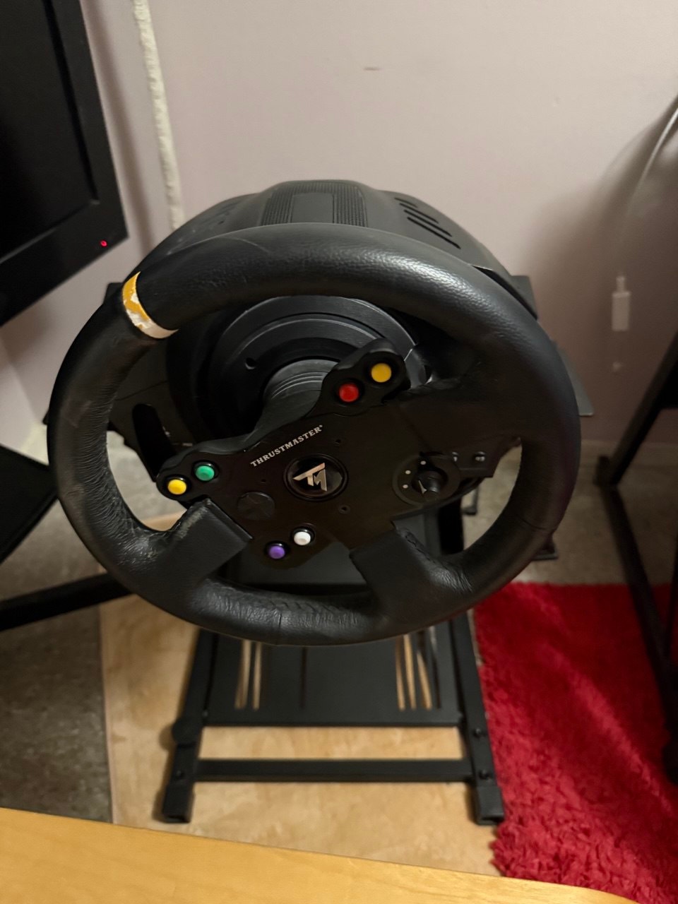 THRUSTMASTER STEERING WHEEL SET UP - Racing simulator | Older ...