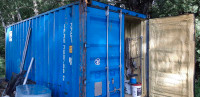 Sea can insulated storage container