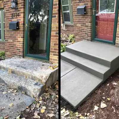 Concrete Repair Jewel Stone Porch Resurface Parging Foundation, View more