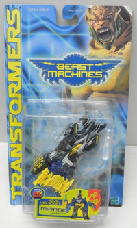 Brand New 1999 Hasbro Transformers Beast Machines Mirage 