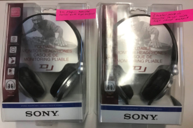 Two Sony DJ Headphones MDR-V300 in Headphones in Bridgewater