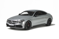 1/18 GT Spirit Mercedes-Benz C63 S AMG Coupe C205 Silver 2015