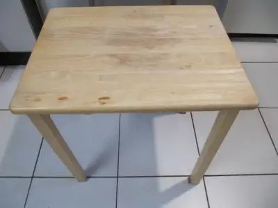 Vintage Solid Pine Childs Play Table/Desk Reinforced Circa 1990s, View more