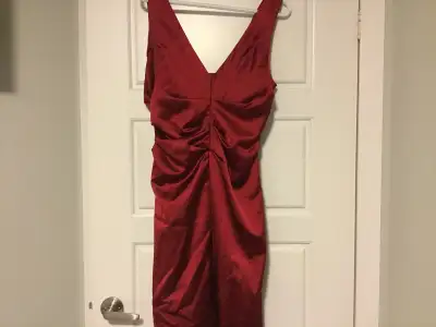 Women’s red dress, View more