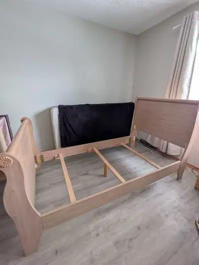 Sleigh Bed Frame, View more