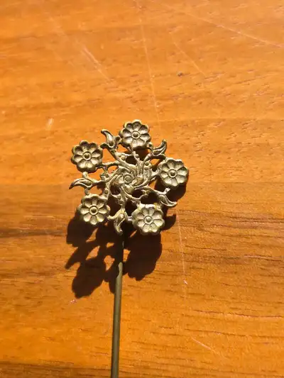 Floral Stick Pin, View more