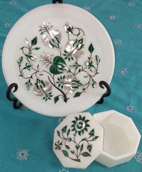 Plate and trinket box