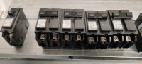 Various Schneider Electric HomeLine  Plug-On Circuit Breaker

