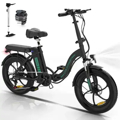 Save $500 with this foldable ebike, View more