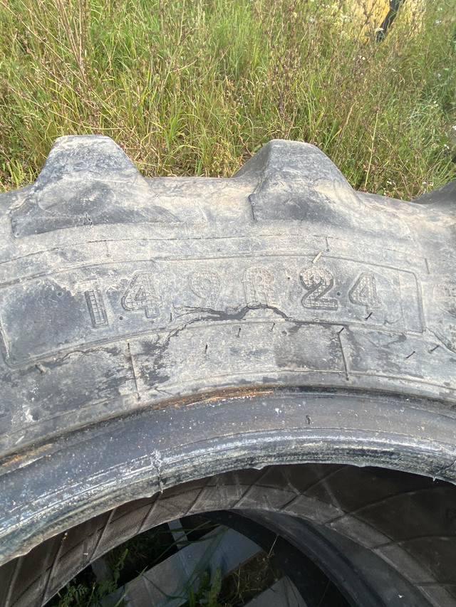 Michelin 14 9x24 tractor tires farming equipment barrie kijiji