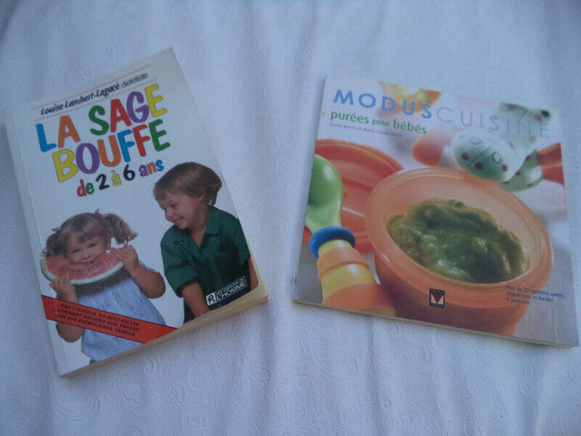 2 livres:  purée pour bébé et nourriture pour jeunes enfants dans Nourriture et chaises hautes  à Longueuil/Rive Sud