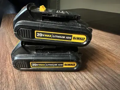 Dewalt batteries, View more