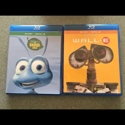 Disney blurays mint shape Wall E A Bugs Life, View more