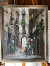 Original Oil painting (Venice, Italy)