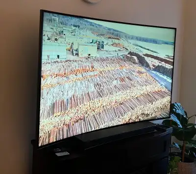 Samsung Curved TV 65” Model UN65HU7250, View more