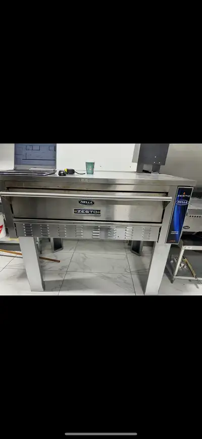 Zesto 215 - Gas Pizza Deck Oven -60"x 36" x 6.75" CookingChamber, View more