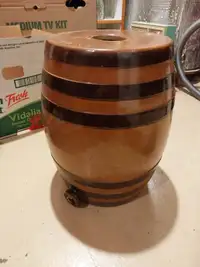  1850's Stoneware spirits barrel Scotch Whisky Barrel