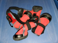 New Petloft Size M waterproof dog boots 4 pcs