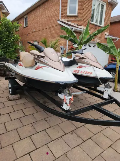Looking to rent a dynamic duo for some fun on the water? These used Sea-Doo watercraft are ready to...