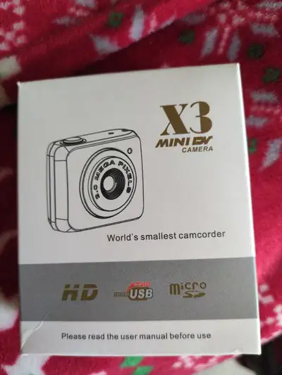 Brand New X3 Mini  Camcorder (Takes photos and videos), View more