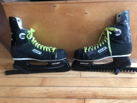 Size 8 Bauer Hockey Skates