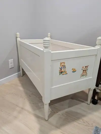 Vintage Wooden Crib, View more