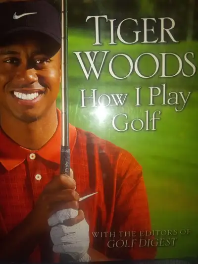 Tiger Woods hard cover book .. how I play golf, View more