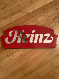 Heinz 1960’s  Store Sign, Whistle & Pins 