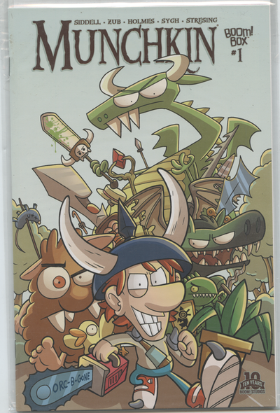 MUNCHKIN#1 2015 BOOM BOX COMICS Comic Book With Card, View more
