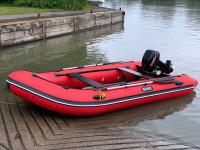 NEW 2023 Inflatable Boat CRB BN-390S 12.8', just boat. up to 6 p