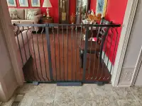 Two Tall Pet Gates: wide & regular door width