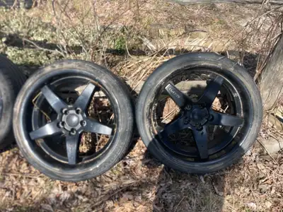 R20 2020 Audi A5 sport back offset rims 5x112 Summer Tires will take best offer