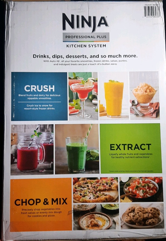 NEW Ninja Professional Plus Kitchen System 1400 watts AutoIQ