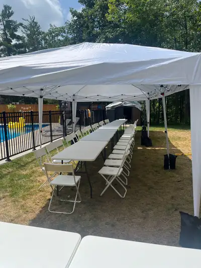 Event Chairs, Tables & Tablecloths for Rent, View more